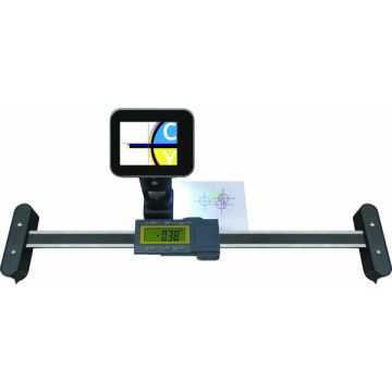 Digitaal afstands- en positiemetingsysteem met VGA-camera en Zoom Factor+