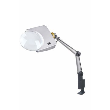 Tech-Line Loeplamp met bureauklem - 1,75x 202mm - Led+