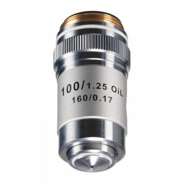 Bresser Objectief, achromatisch 100x Oil/1,25 met veer