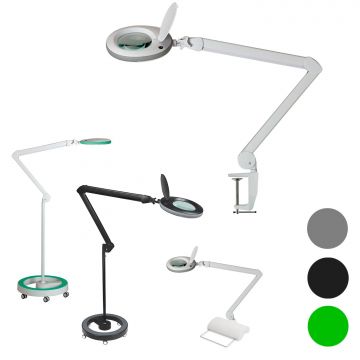 Lumeno #7213/15/18 - LED-loeplamp - Ø127mm - Verschillende vergrotingen+