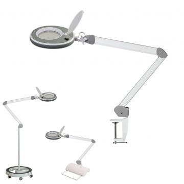 Lumeno #8213/8215 - LED-loeplamp - Ø127mm - Verschillende vergrotingen+