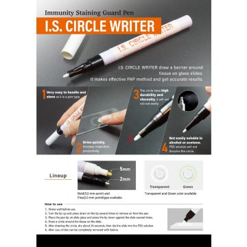 Cirkelmarker [PAP PEN] Fijn/Grof - Barrièrepen+