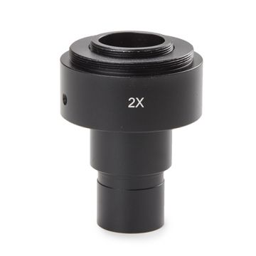 Euromex [AE.5130] - Universele SLR-adapter met ingebouwde 2x lens voor standaard 23,2 mm buis. T2-adapter vereist