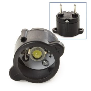 Euromex [MB.9981-2] - 1W LED-vervangingsunit voor MicroBlue revisie 2 (dubbele pen, insteektype)