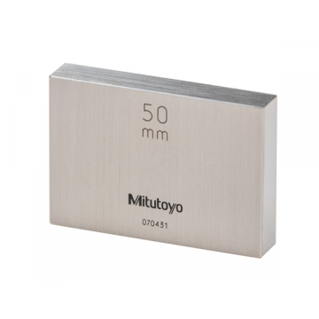 Mitutoyo Maatblok - Metrisch with JCSS-cert. ISO, Grade K, Staal+